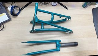 Brompton B75 fork and rear triangle, mint condition