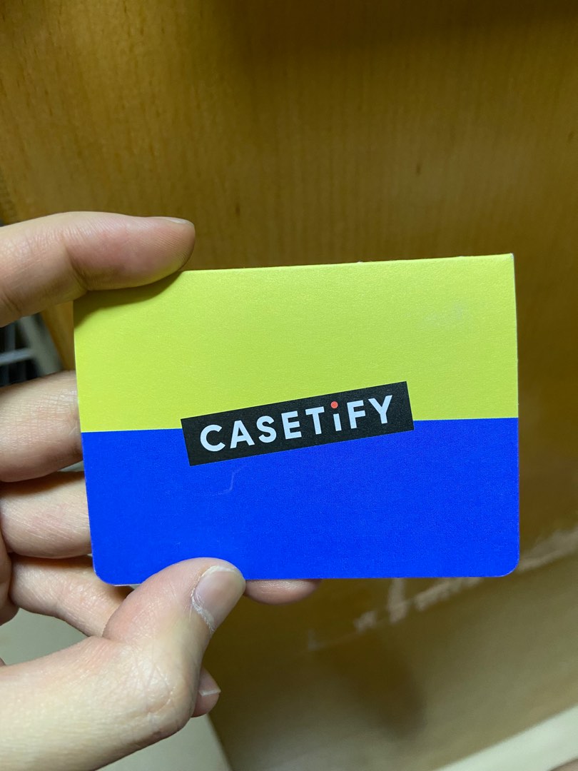 CASETIFY GIFT CARD HKD500, 門票＆禮券, 兌換券 Carousell