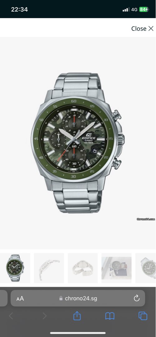 Casio Edifice, Luxury, Watches on Carousell