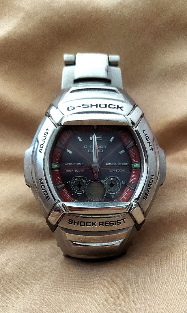 G shock metal watch hot sale