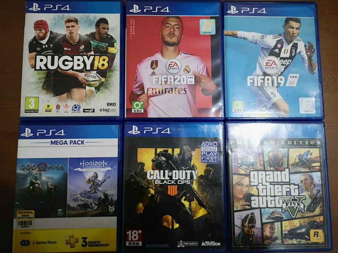 CD Games PS4 1 game MYR 50 6 games MYR 250