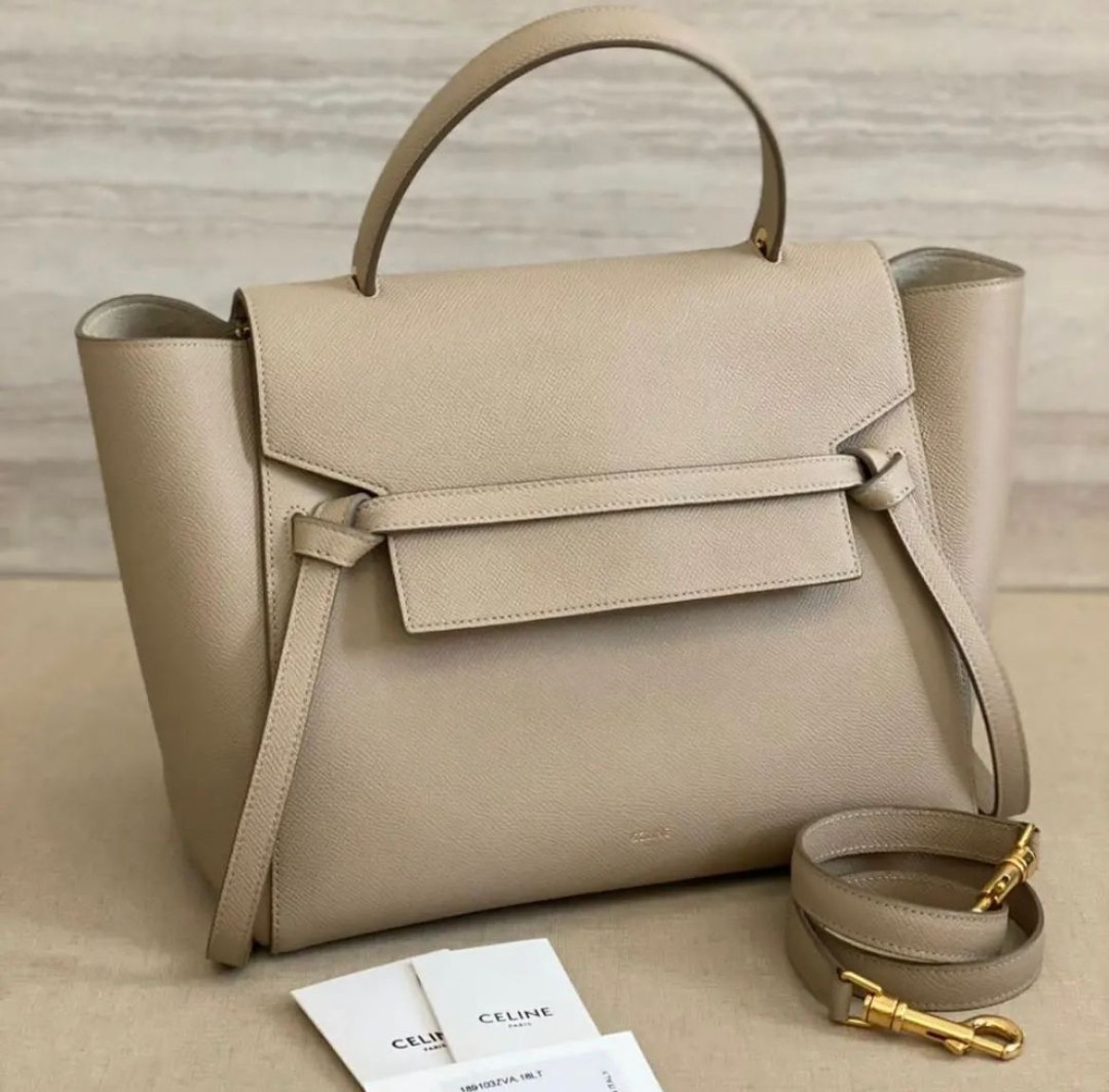 Celine grained calfskin mini belt bag hot sale