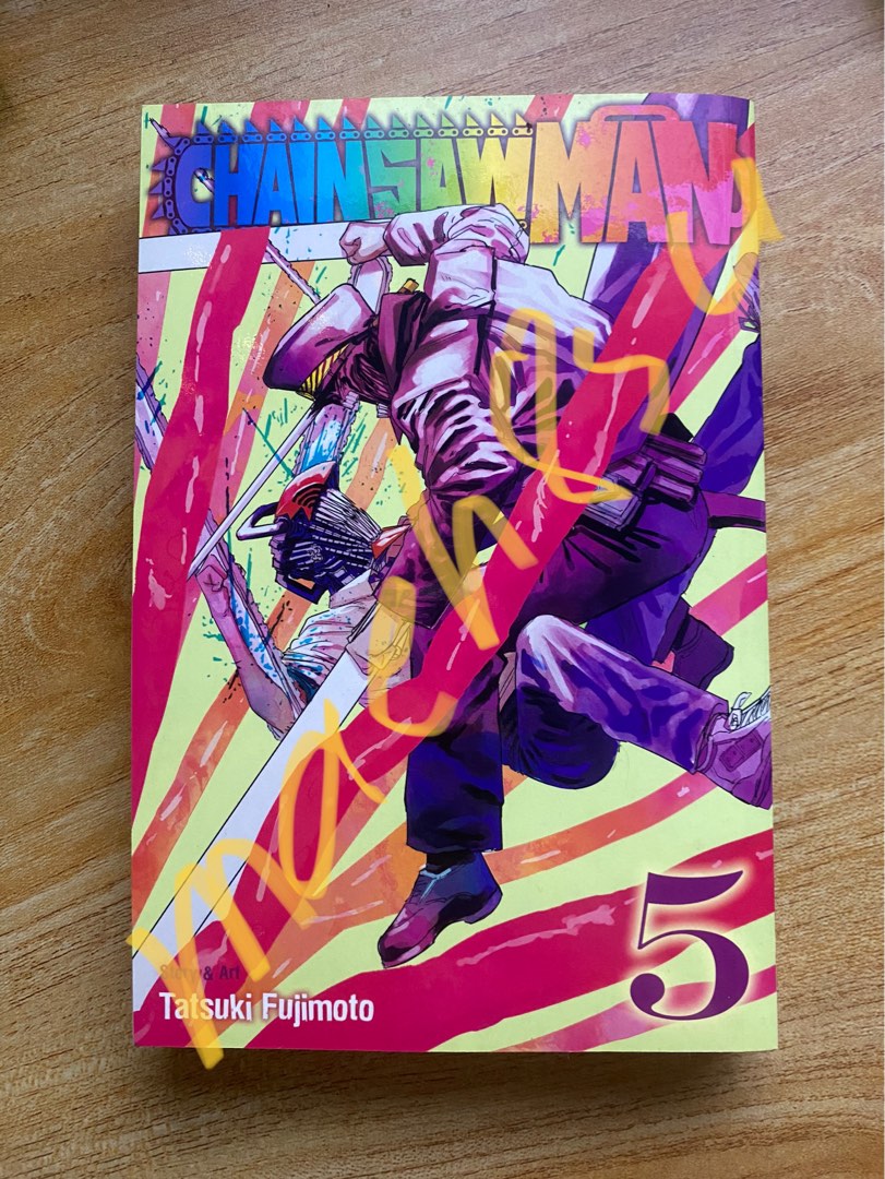 Chainsaw man viz volume 5 english csm, Hobbies & Toys, Books