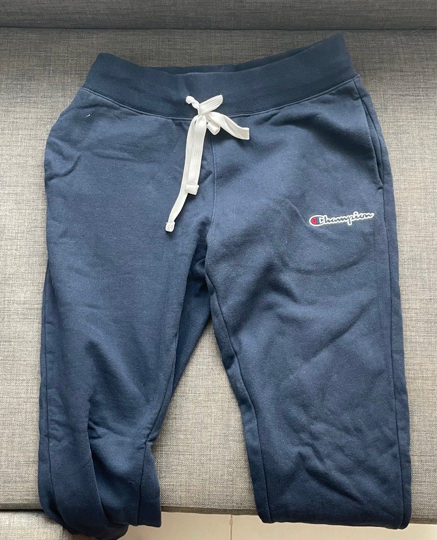 Champion blue sweatpants on sale