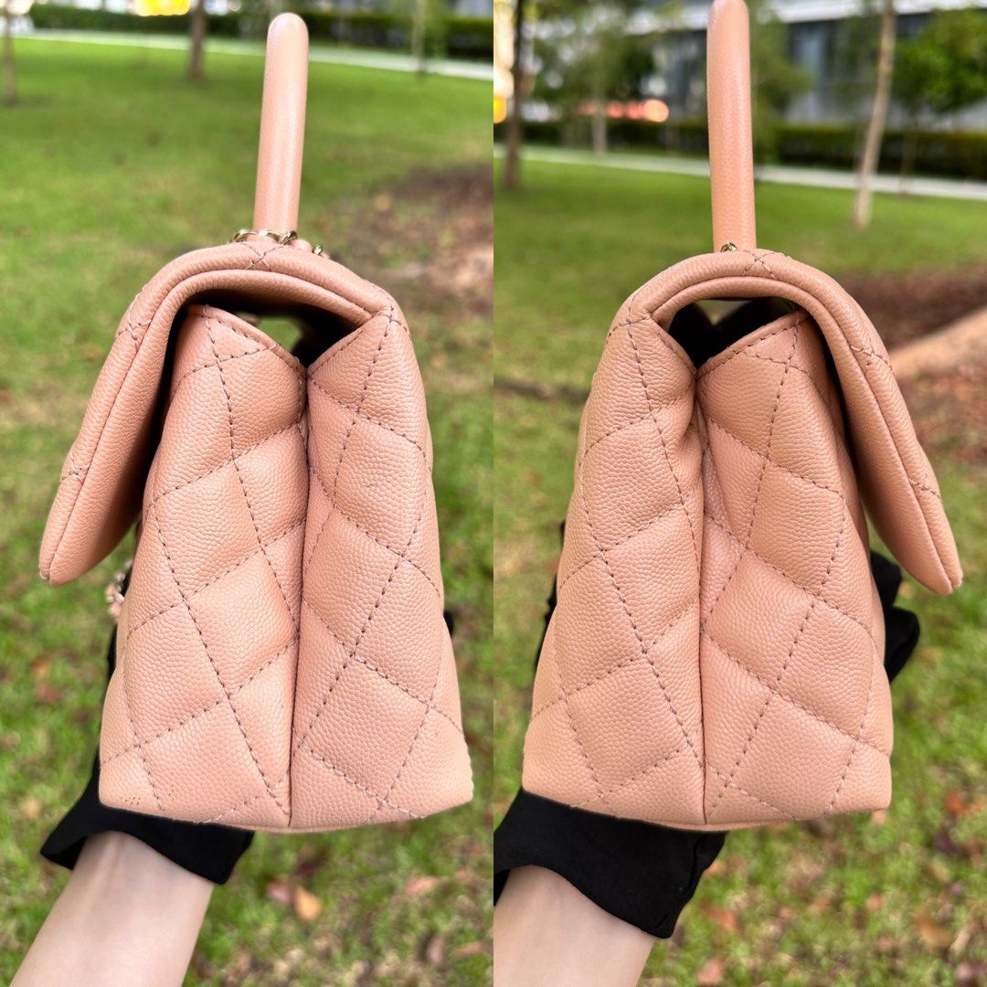 chanel coco handle bag small