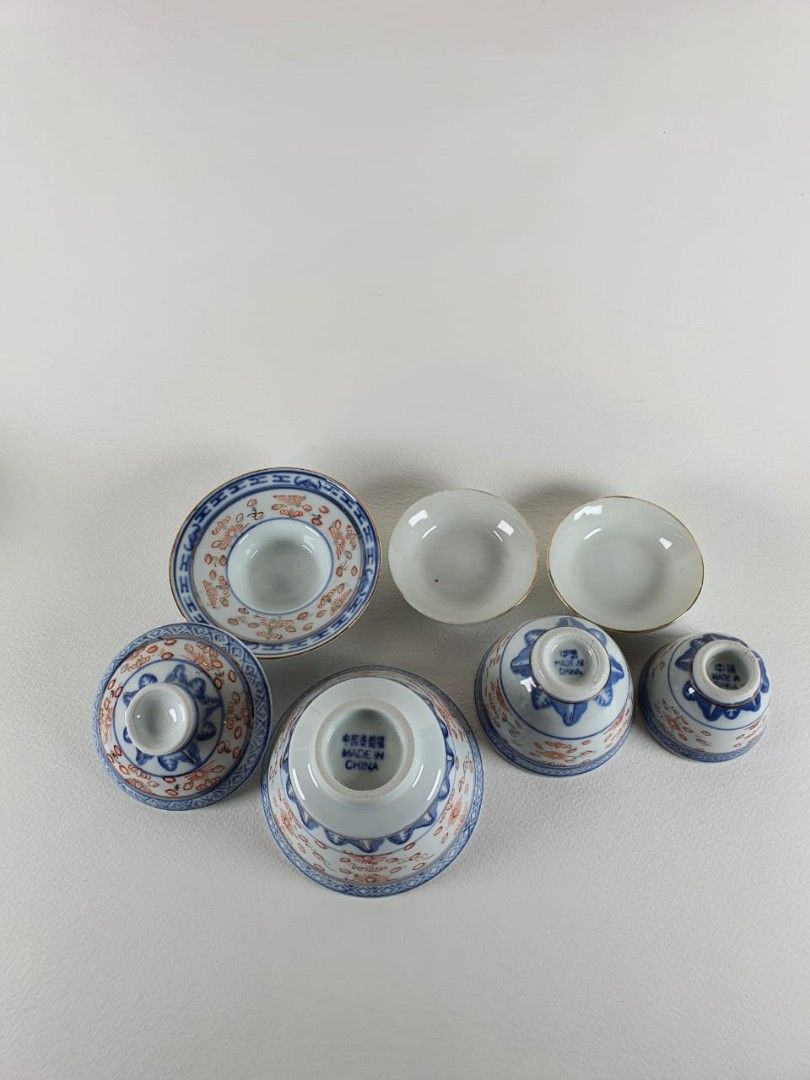 Chinese tea cups, Hobbies & Toys, Collectibles & Memorabilia, Vintage