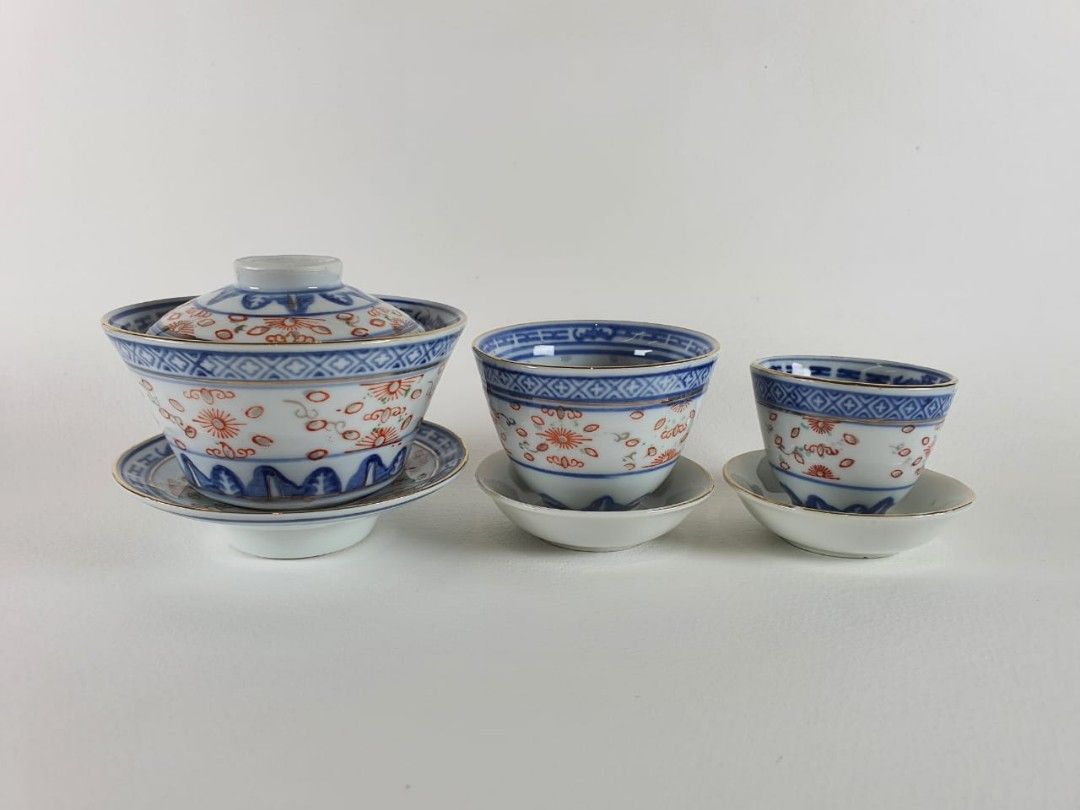 Chinese tea cups, Hobbies & Toys, Collectibles & Memorabilia, Vintage