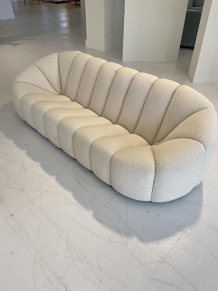 Cloud sofa (Category: Sofas) located in Caloocan City. Submitted by shoptinyframe (Listing ID 1231207258, Image 1). Description: Made to order Modern Design Furniture •Customized based on your requests & requirements •Choose from over 50+ high quality & imported fabrics •All original Uratex foam Send us a message for inquiries and quotation. We’ll be happy to assist you ✉️ Delivery via lalamove/grab Pickup location: 📍 Dasmariñas Cavite.