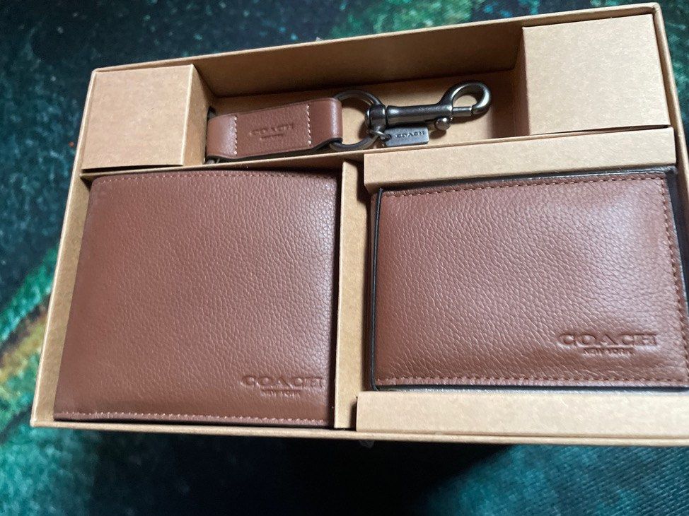 Coach Key Holder Wallets for Men