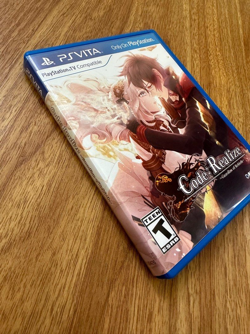 Code Realize Guardian of Rebirth PS Vita Game, Video Gaming, Video Games, PlayStation on Carousell