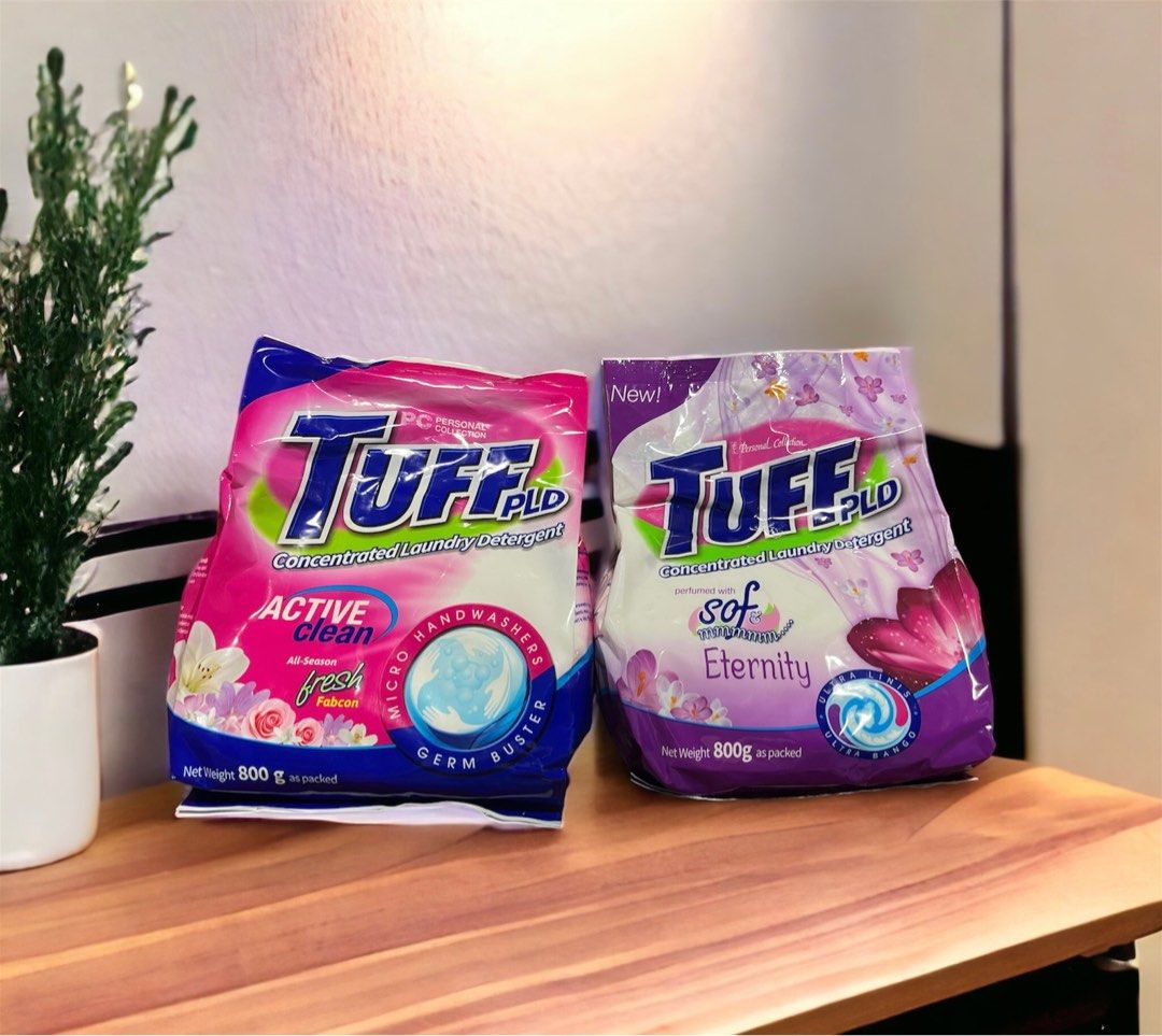 Concentrated Laundry Detergent (Category: Detergents) located in Paranaque City. Submitted by nm_essentials (Listing ID 1231219174, Image 2). Description: PERSONAL COLLECTION TUFF PLD Concentrated Laundry Detergent perfumed with sof & mmmmm… Eternity 800g ALWAYS SMELLING FRESH Free your clothes from stains and keep them luxuriously fresh with the 7 days Kulob-Odor Defense* of Tuff PLD with Eternity! * 2x better in removing the toughest stains so 