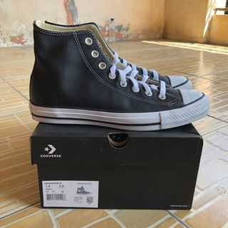 Converse Black Leather Pack