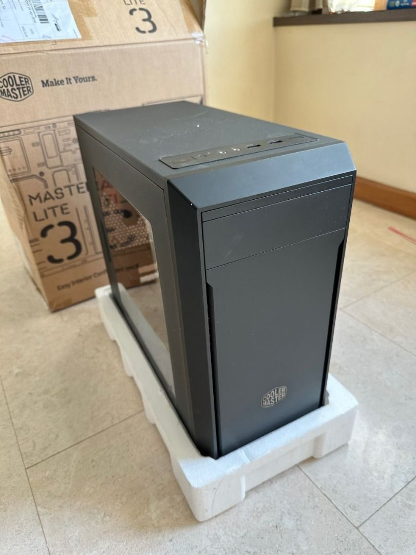 Cooler Master Masterbox Lite 3 Mini Tower PC Case for sale