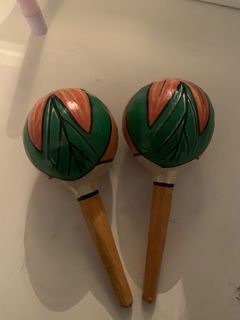 Cuban Wooden Maracas