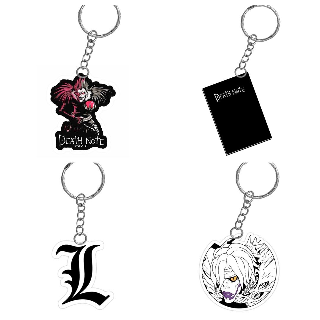 Death clearance note keychain