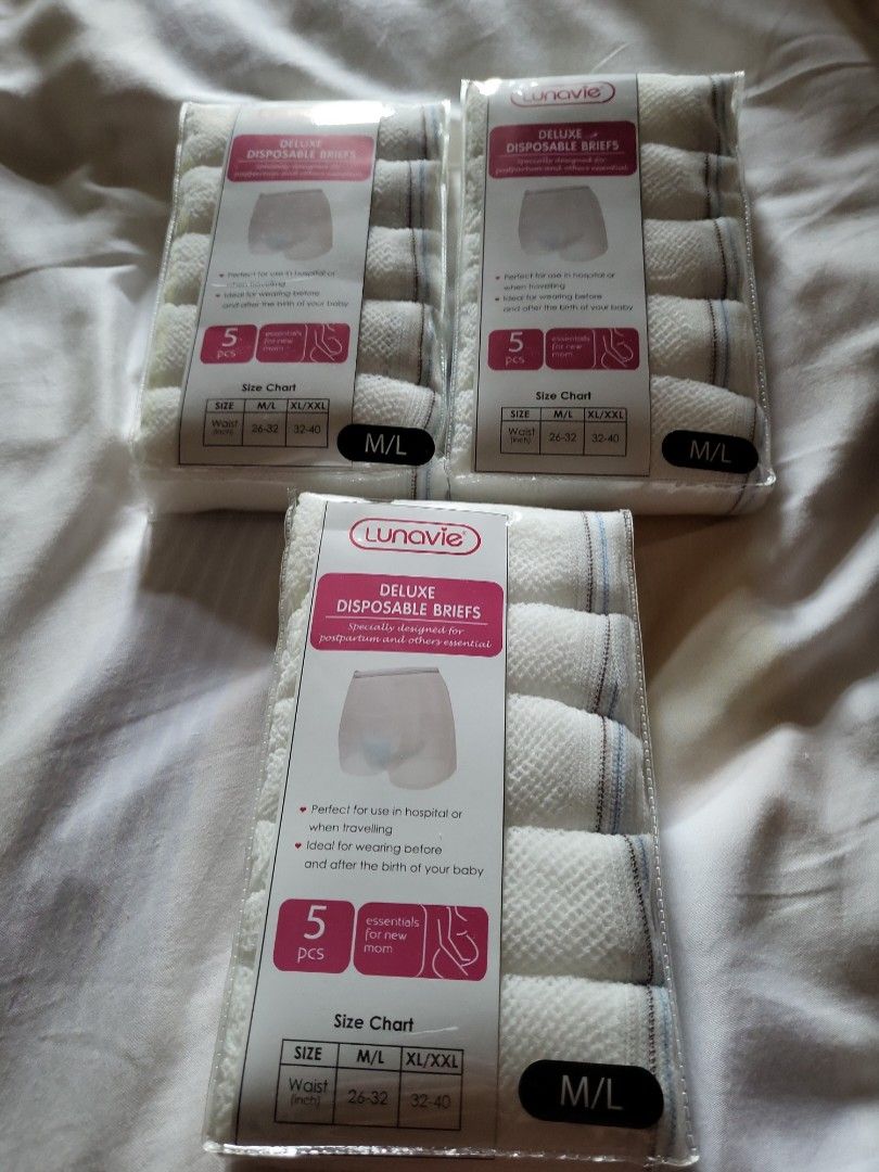 Disposable Briefs. Great for Maternity., Beauty & Personal Care