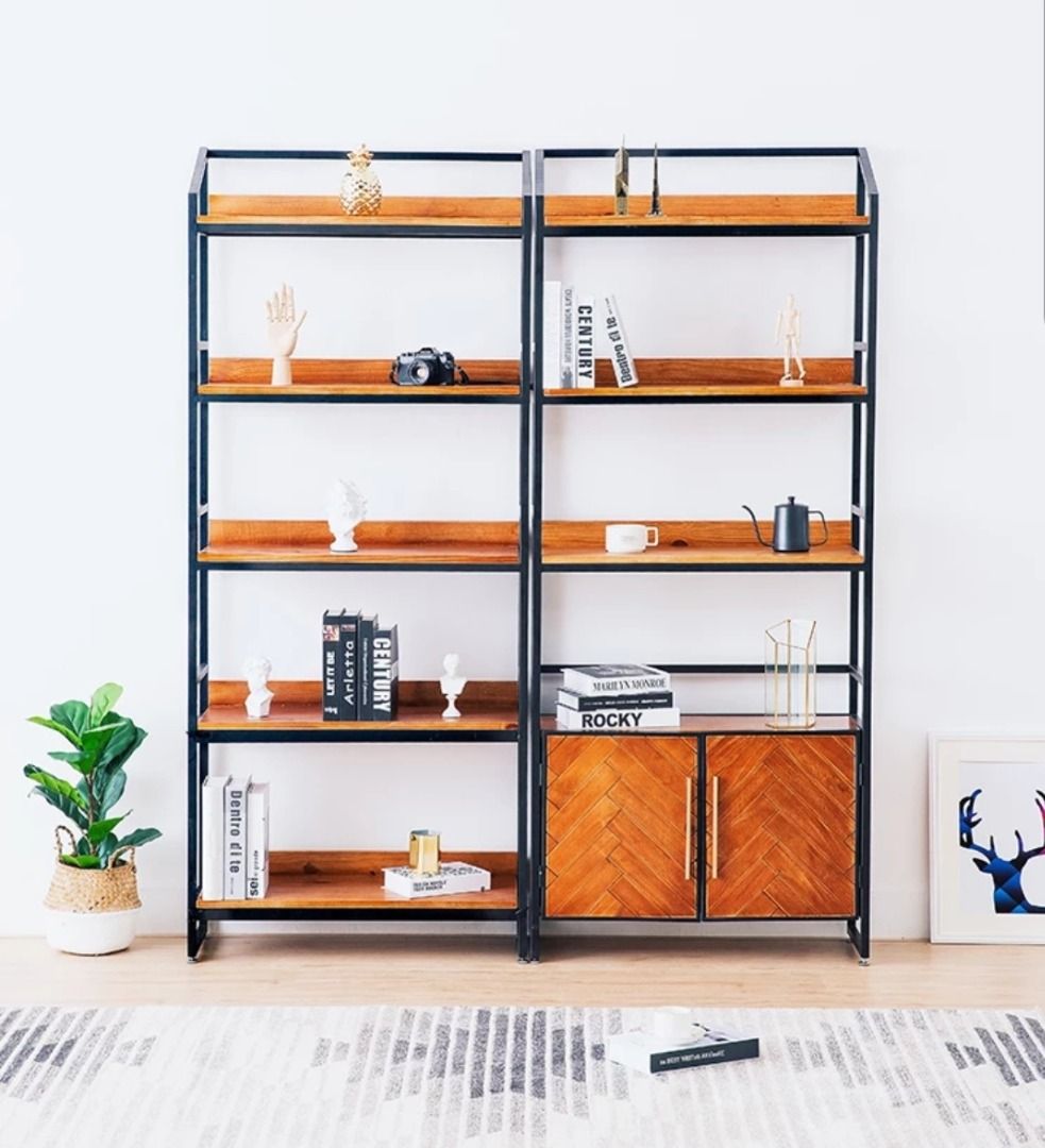 DOLORES Herringbone Shelf, Furniture & Home Living, Furniture, Shelves