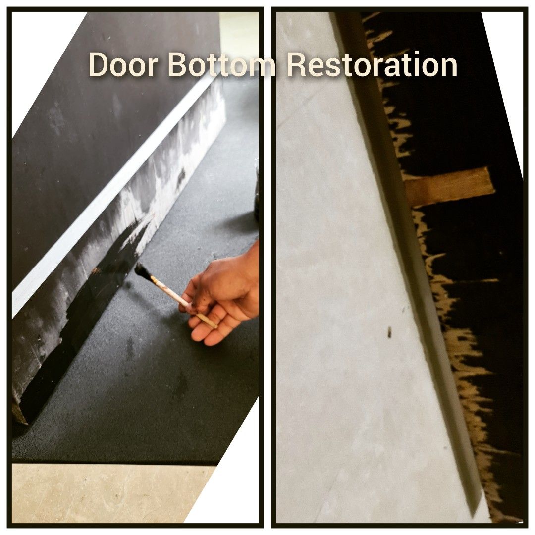 Door Varnishing staining polishing Repair wooden Furniture Sanding