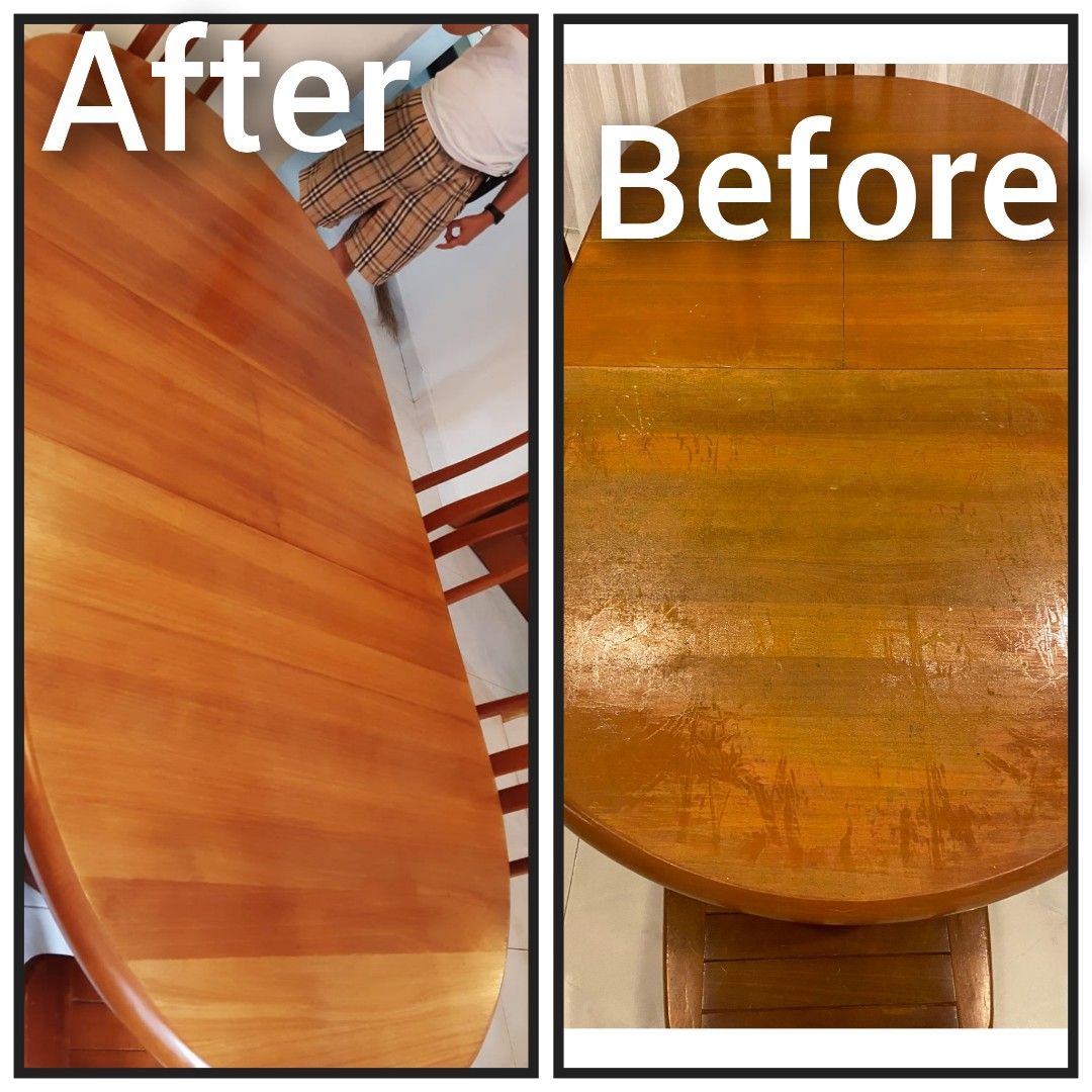 Door Varnishing staining polishing Repair wooden Furniture Sanding