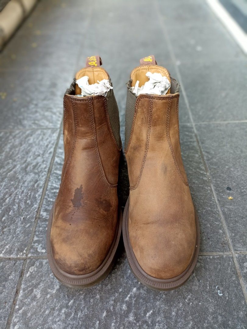 Martens Chelsea Boots, Fesyen Pria, Sepatu Sepatu Boot di