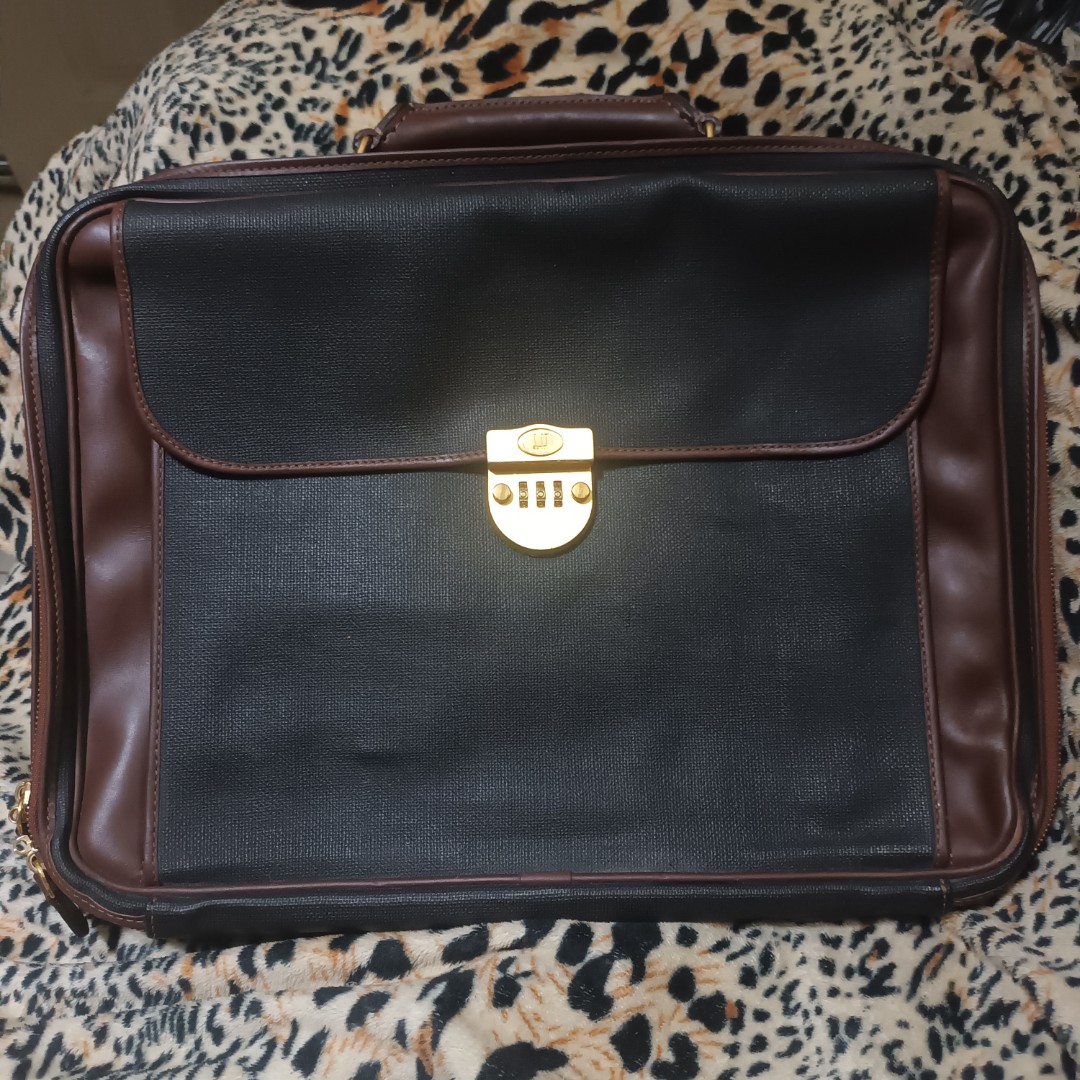 Dunhill Briefcase (missing sling strap) on Carousell