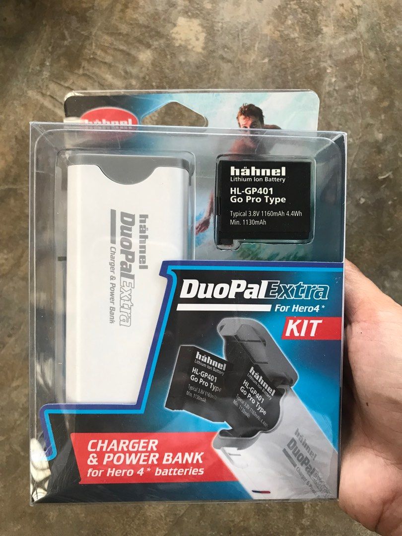 Duopalextra for hero 4 (Category: Cameras) located in Baguio. Submitted by nalyns_unique_finds (Listing ID 1231205215, Image 2). Description: Charger and for hero Hero 4.