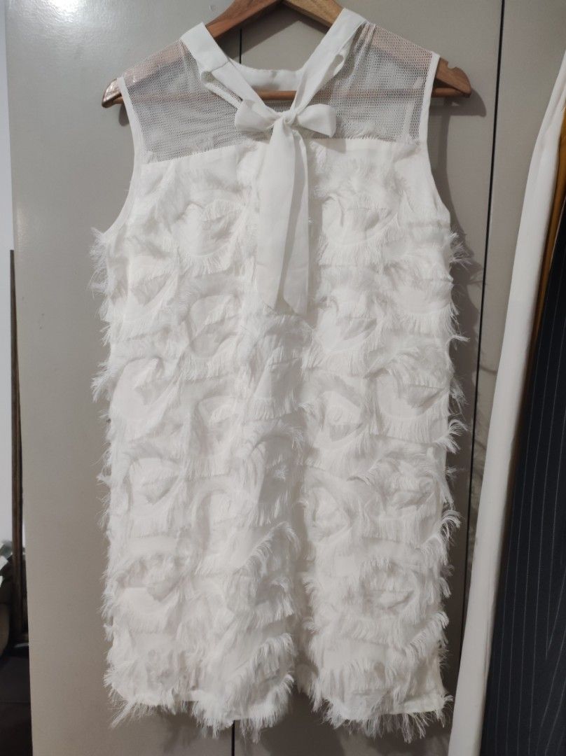 Elegant White Dress for Sale Korean on Carousell
