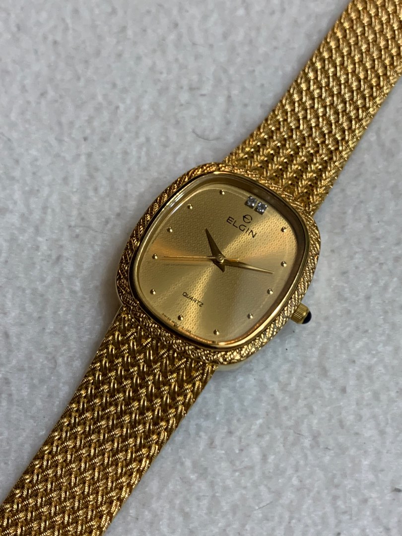 ELGIN Watch Quartz FK 276 Women s Fashion Watches Accessories
