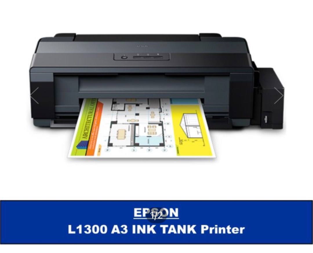 Epson A3 Printer L1300 Computers And Tech Printers Scanners And Copiers On Carousell 6163