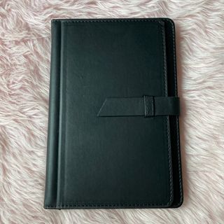 Faux Leather Planner and Notebook with Card Holder and Closure