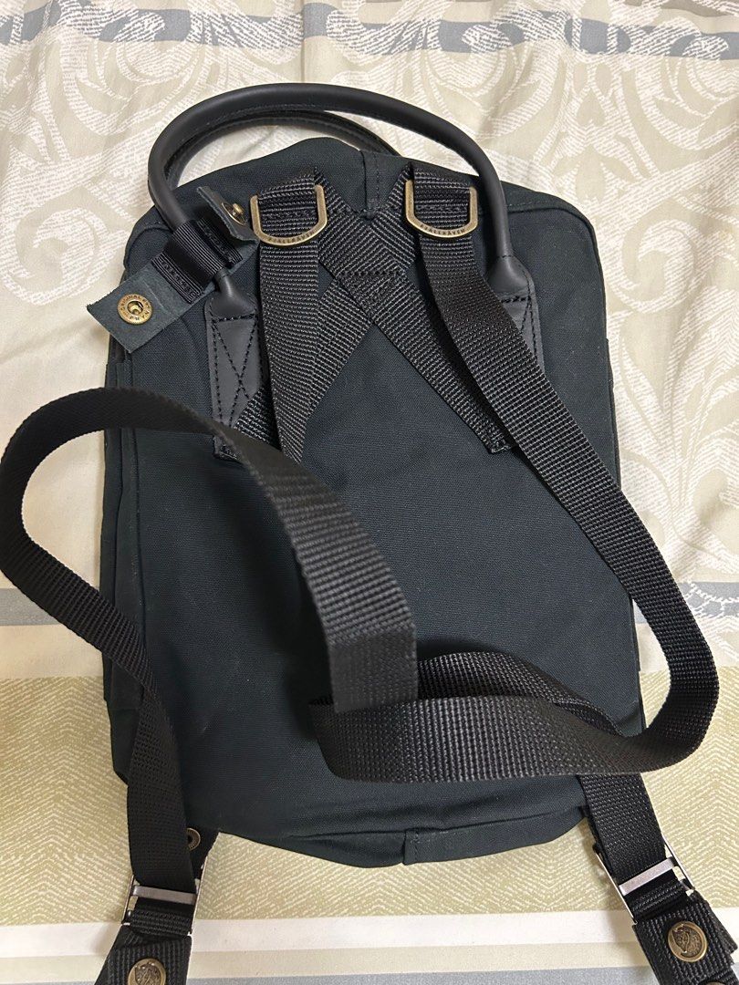 Fjallraven kanken no.2 black mini