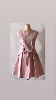 Flap Waist A-Line Dress (fits S, M)