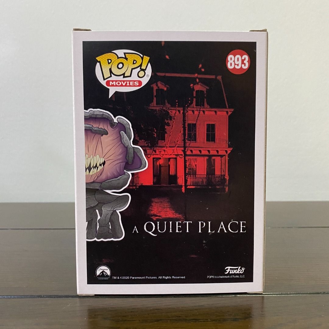 Funko Pop Movies A Quiet Place MONSTER 893 NEW MINT MIB with Pop