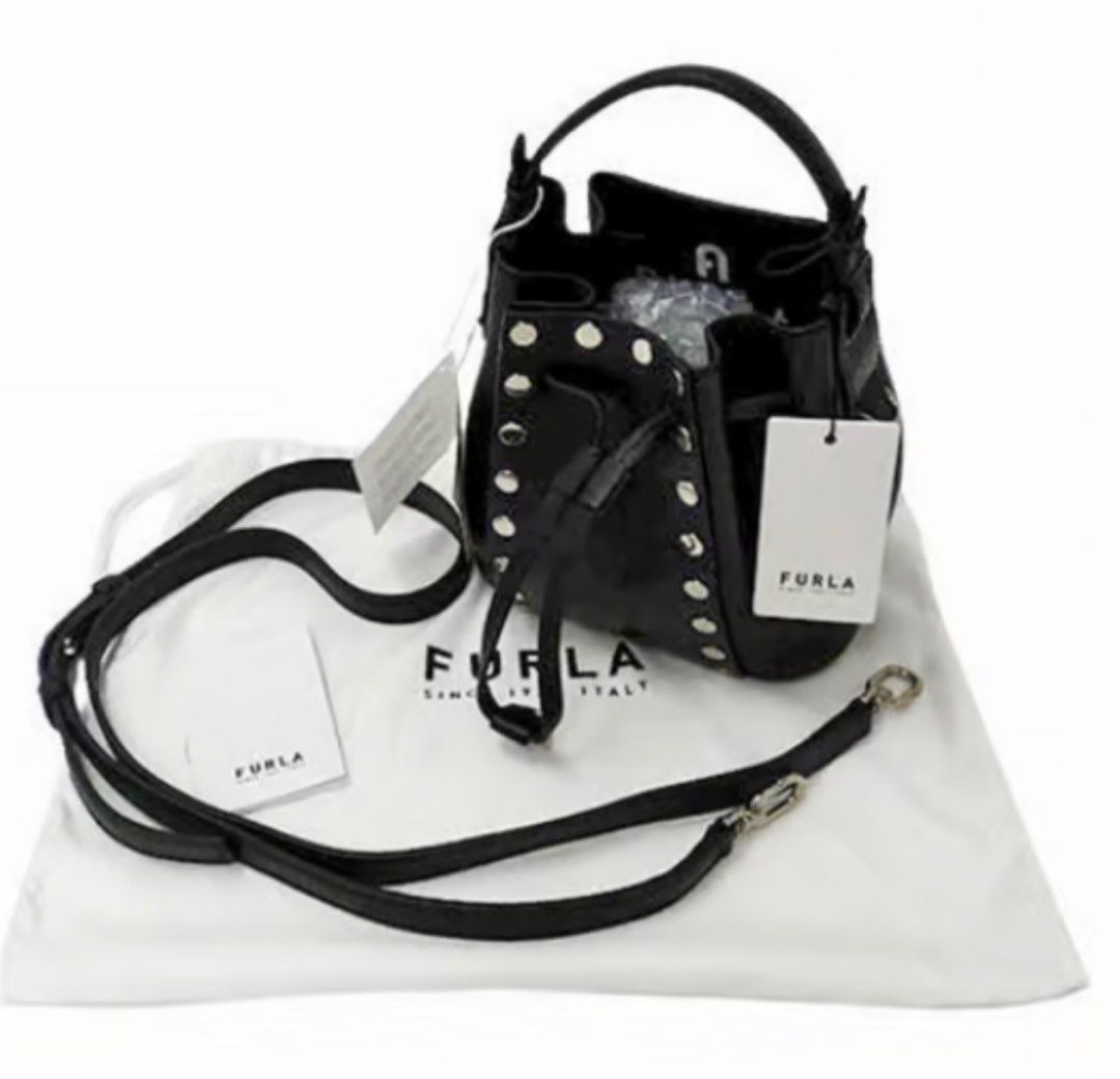 Furla discount studded bag