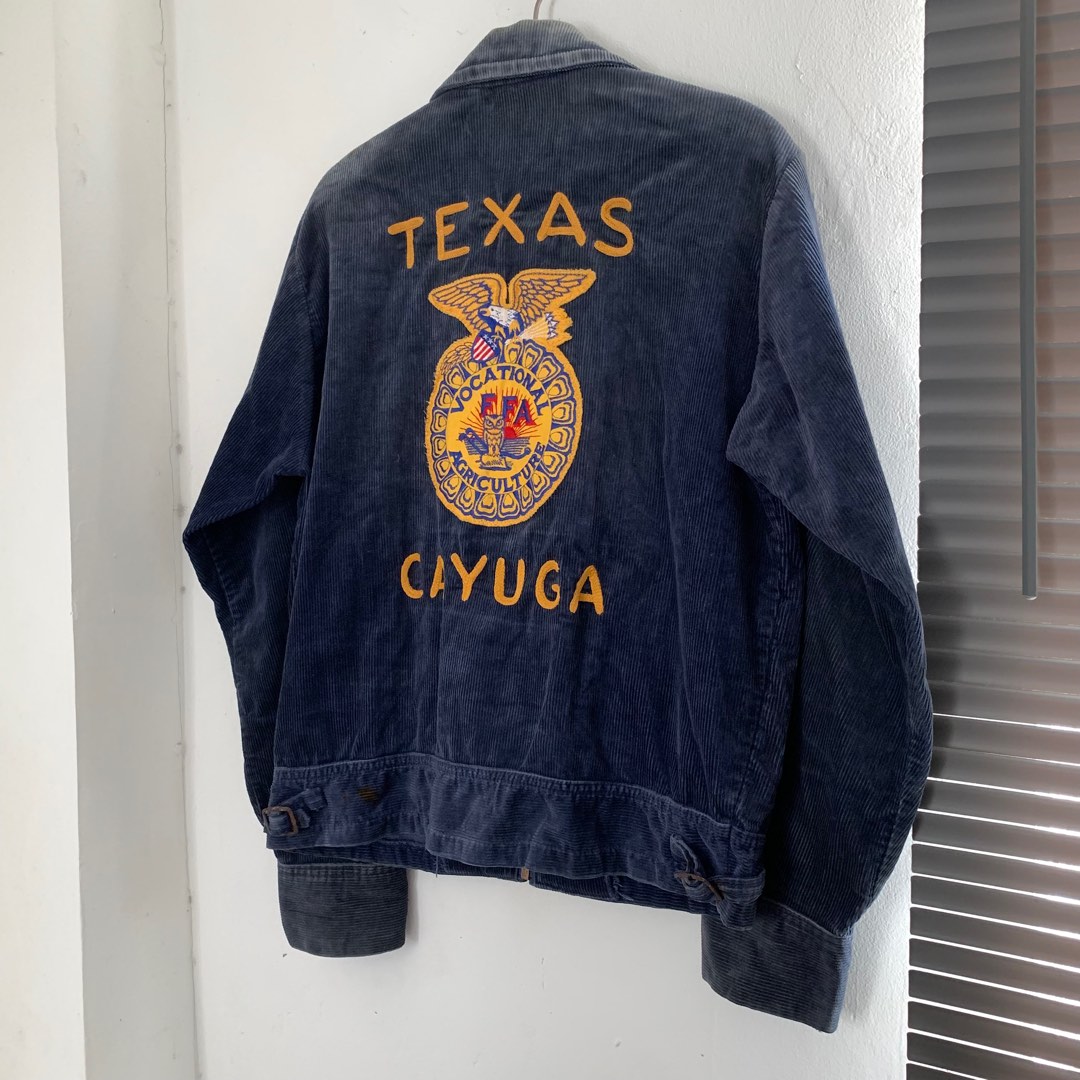 Future Farmers of America a.k.a FFA Jacket 70 s Fesyen Pria