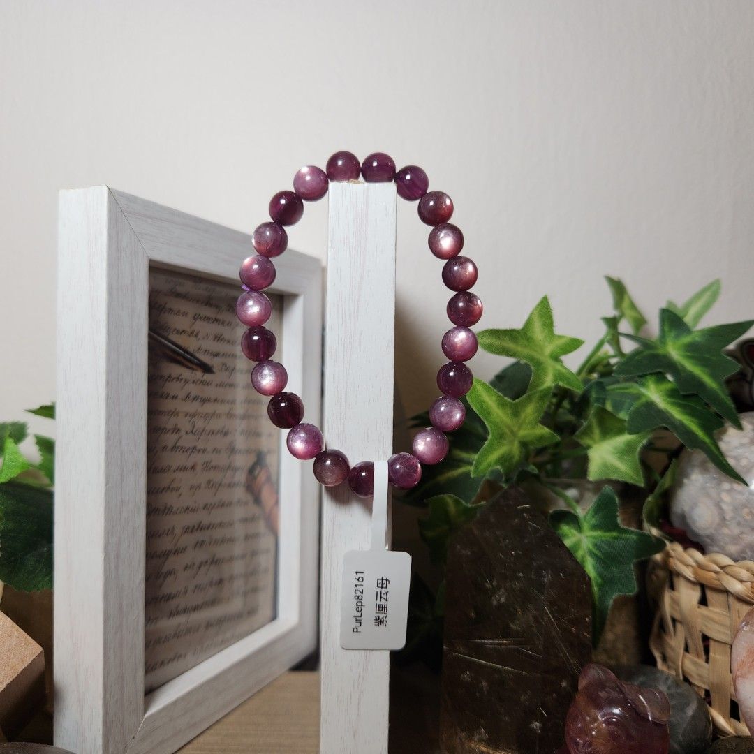 Purple sales gem bracelet