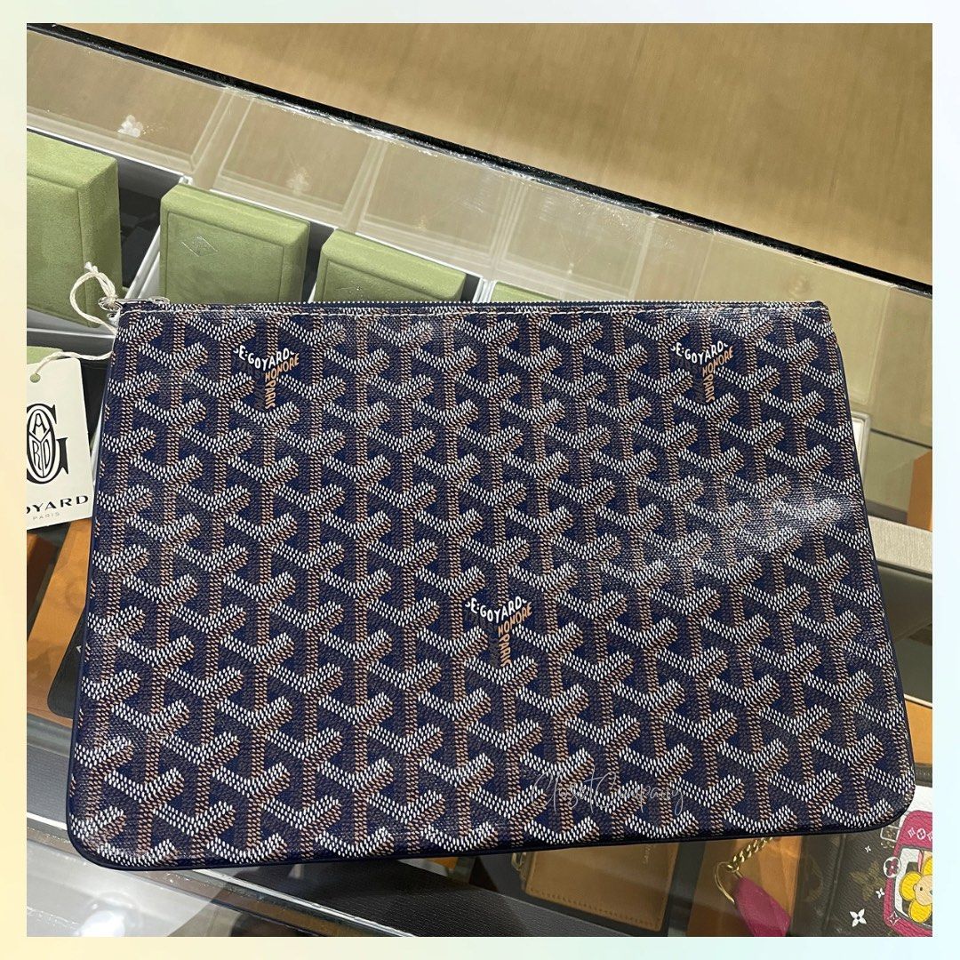 Authentic Goyard Senat Pouch, Luxury, Bags & Wallets on Carousell