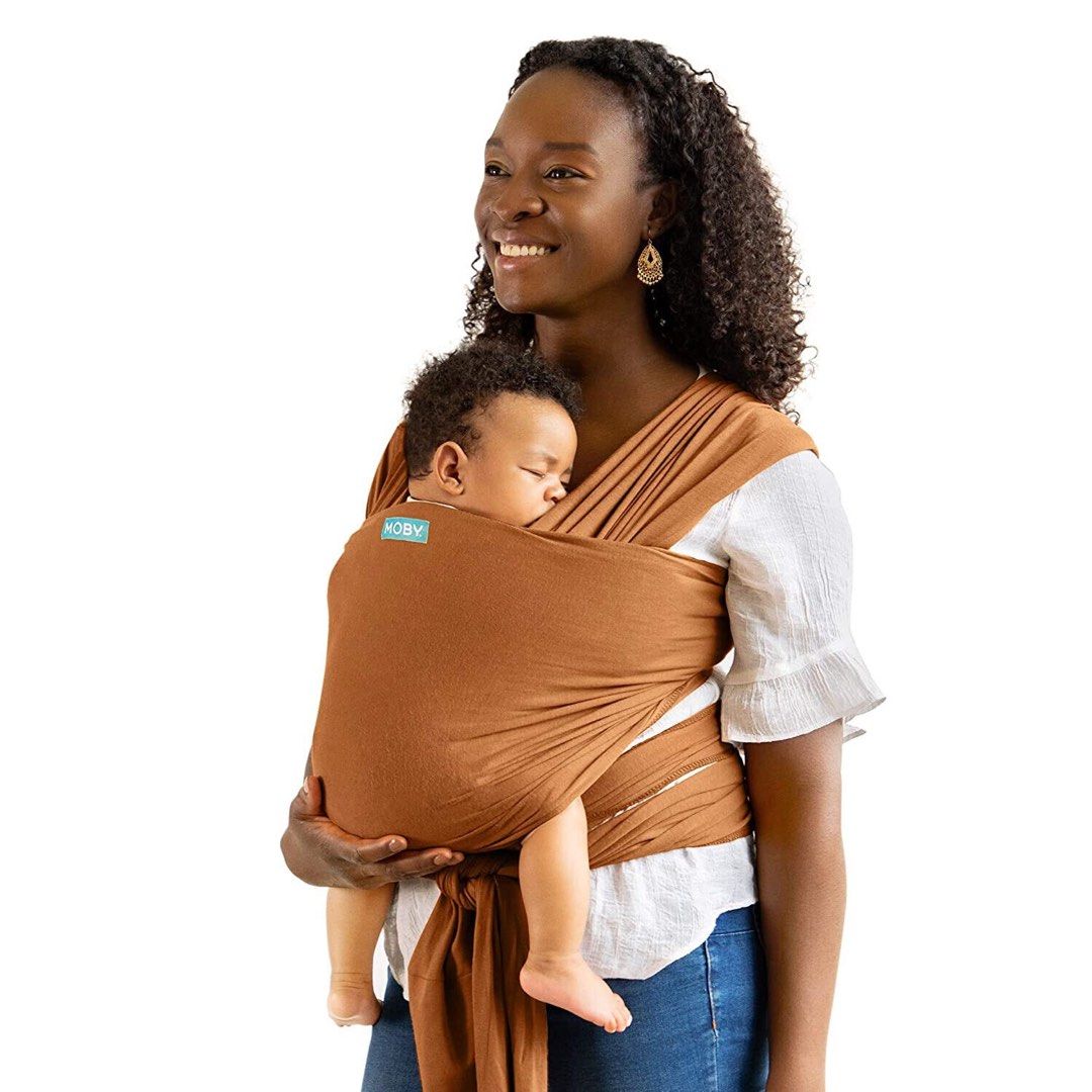 How to moby wrap a online newborn