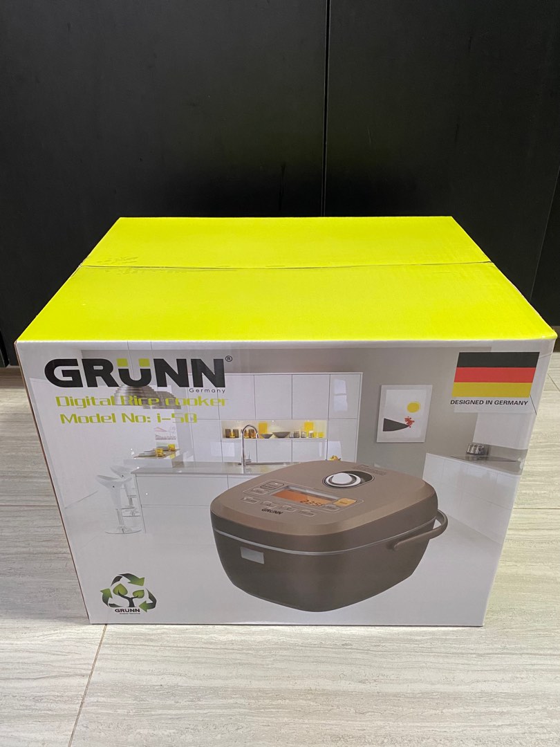 Grunn Digital Rice Cooker i50, Furniture & Home Living, Kitchenware