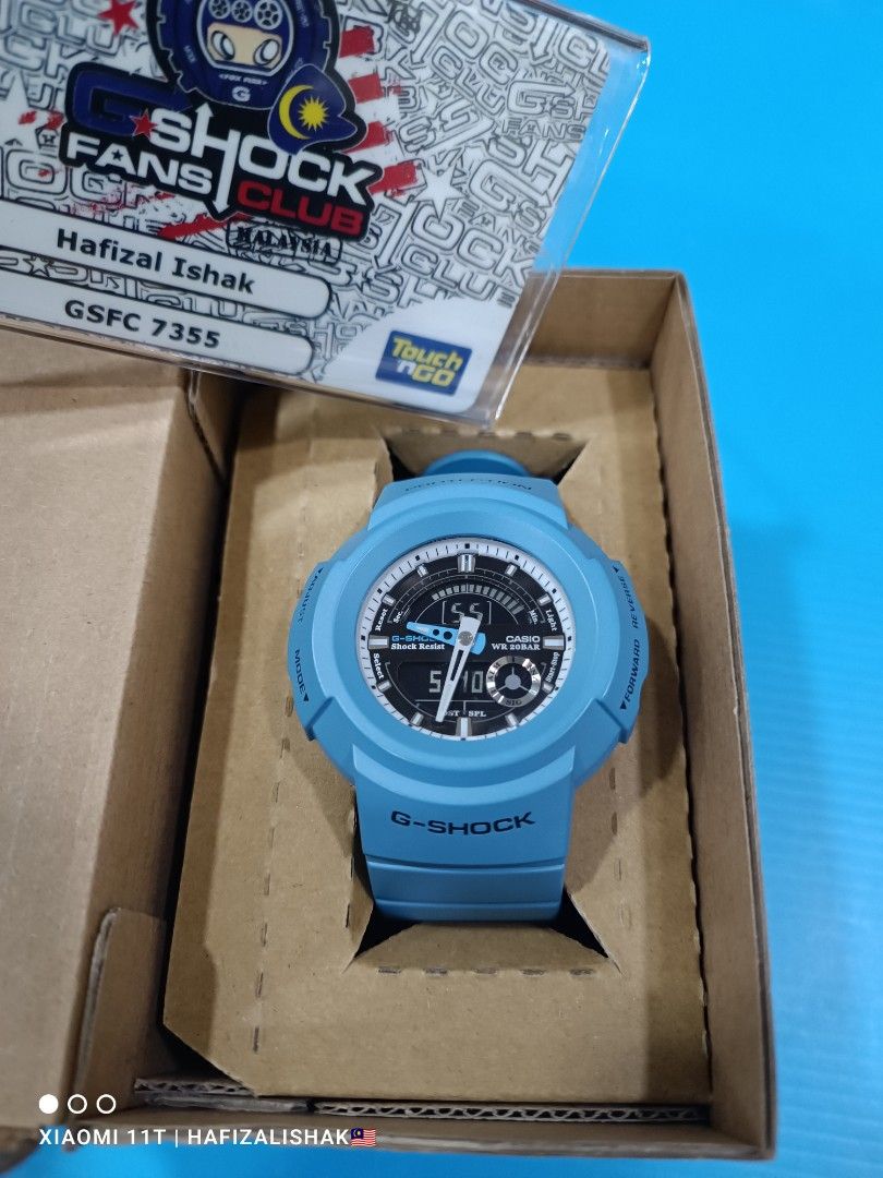 G-Shock AW-582E-2 Donat Blue 💙, Men's Fashion, Watches