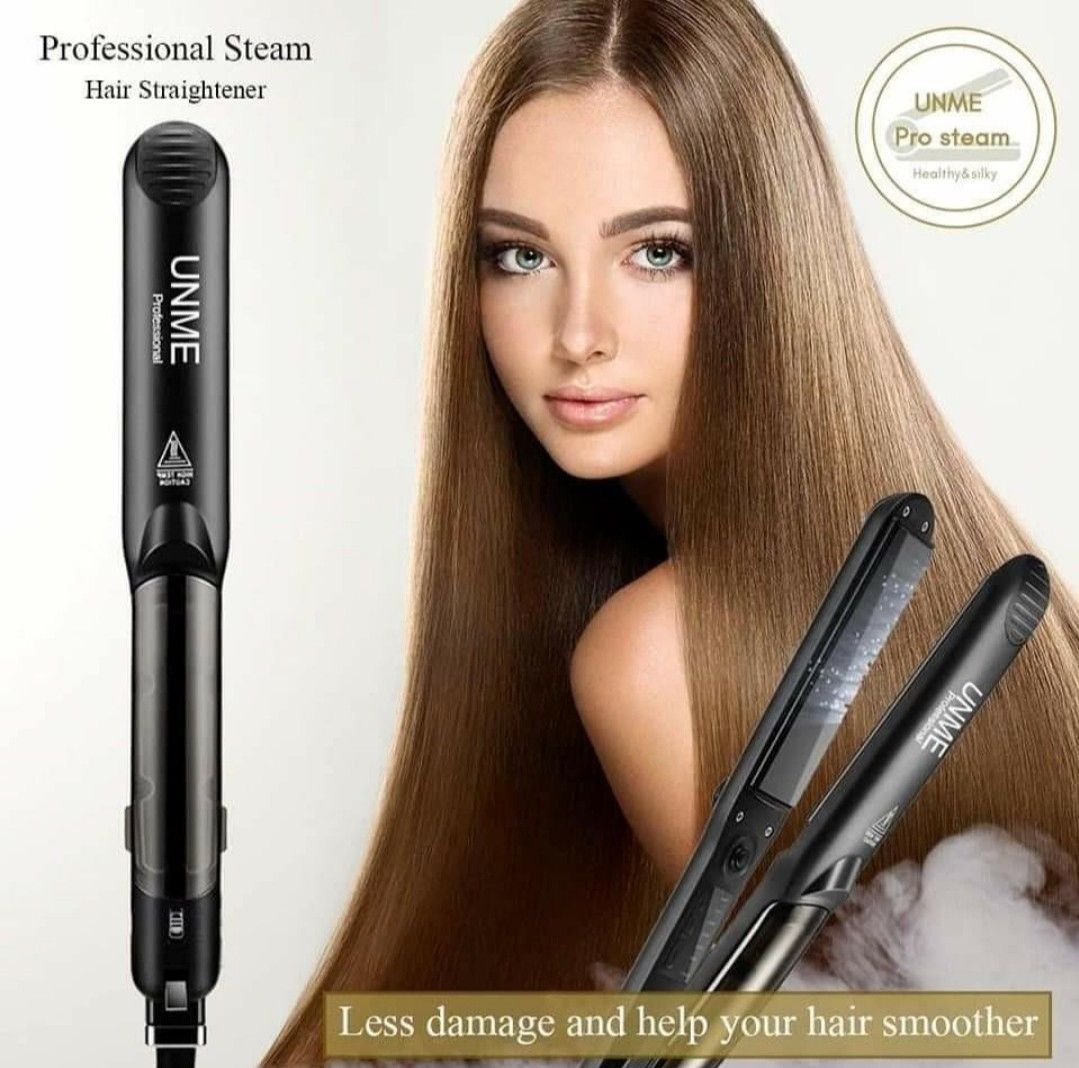 Steam straightener damage online hair