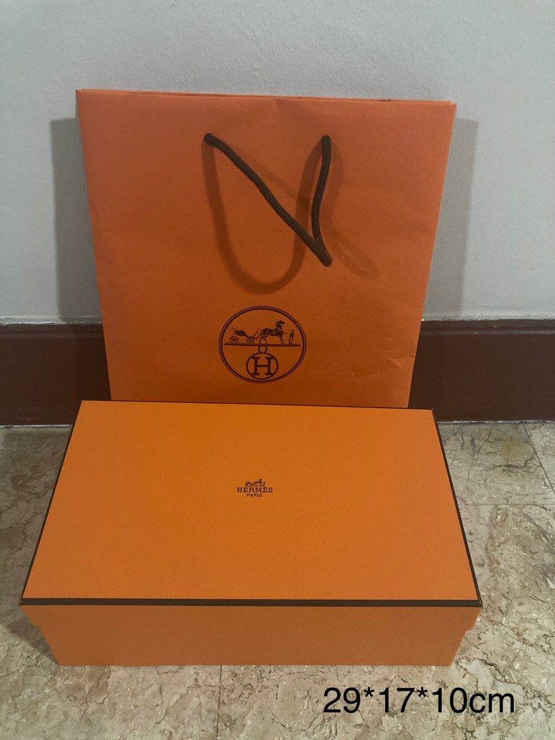 HERMES bag&box, Luxury, Bags & Wallets on Carousell