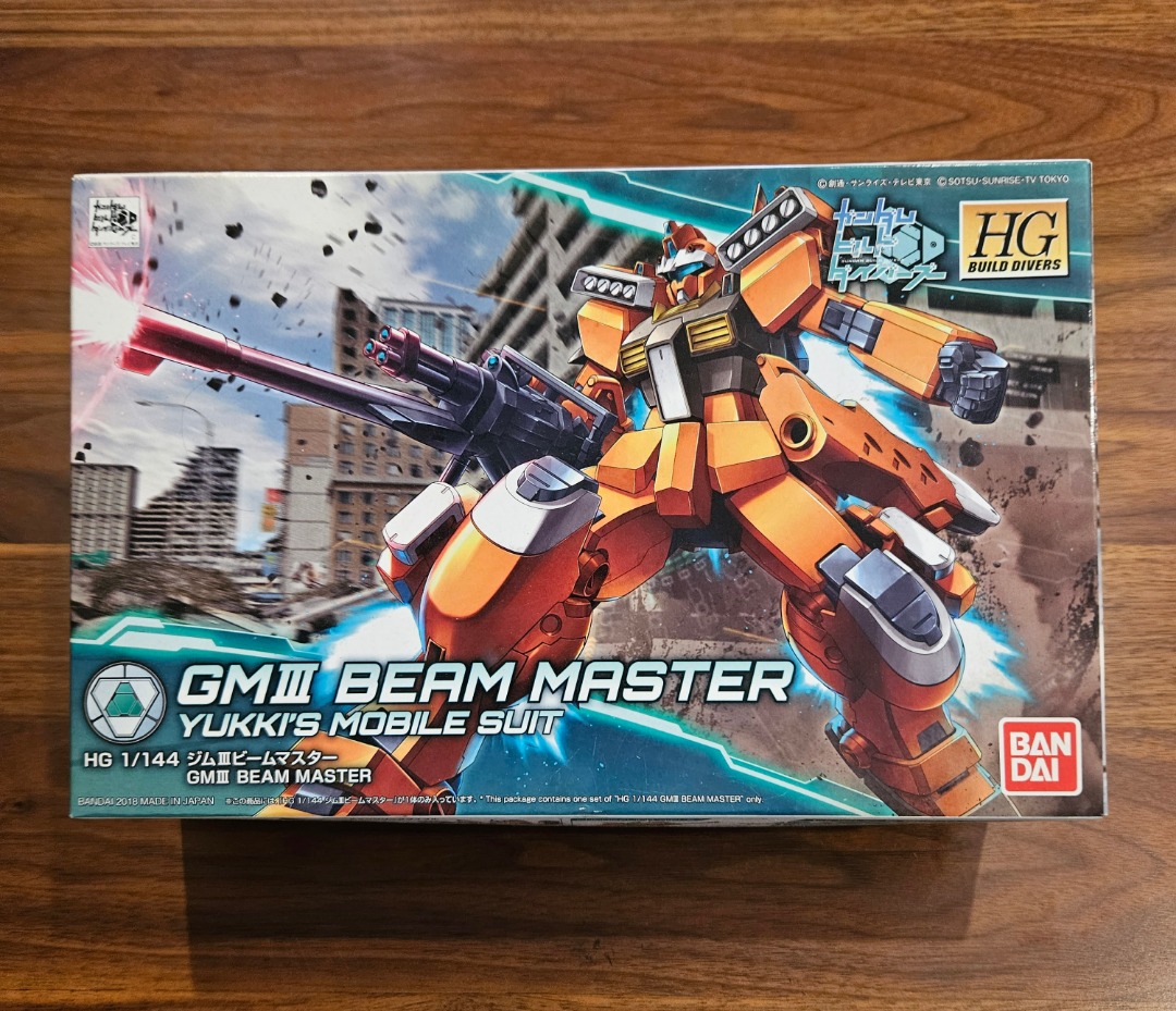 HG 1/144 GM III Beam Master RGM-86RBM, Hobbies & Toys, Toys & Games on ...