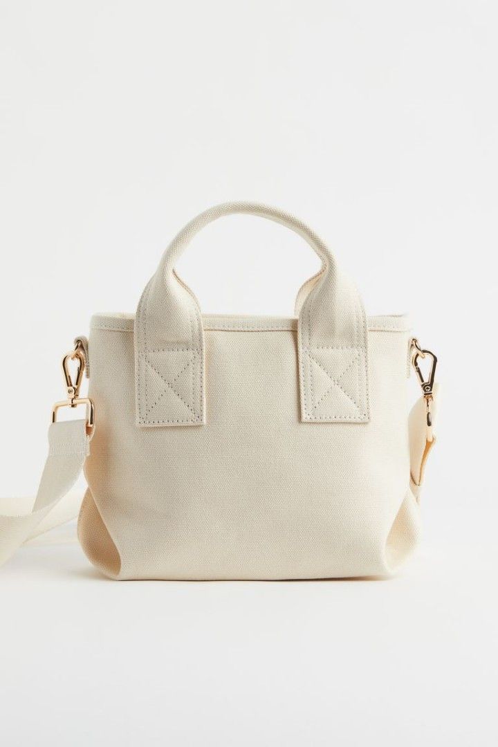 H&M Canvas Shoulder Sling Bag, Women's Fashion, Bags Wallets