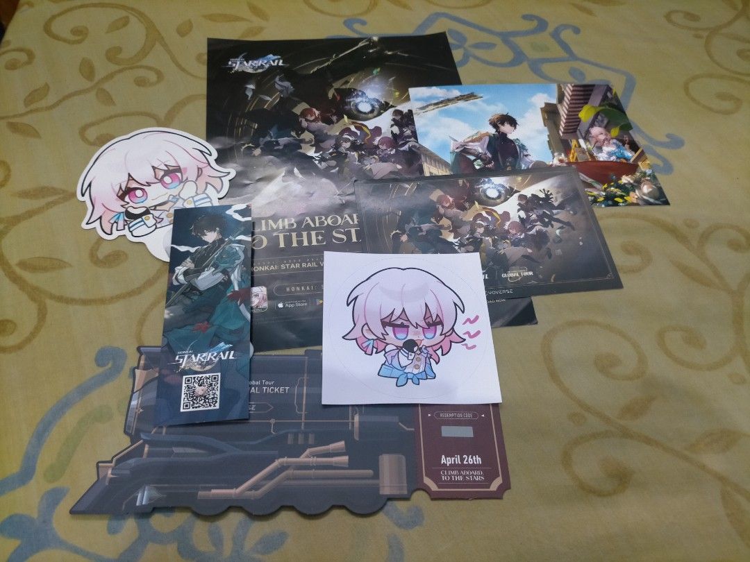 Honkai Star Rail World Tour Official Merch, Hobbies & Toys, Memorabilia