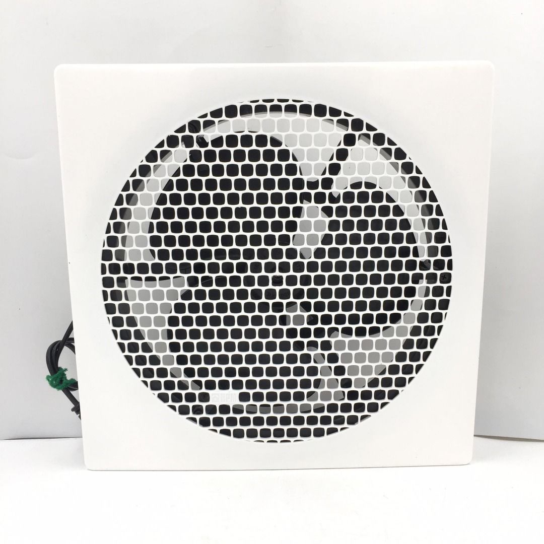 HPM 250mm Ceiling Exhaust Fan (Square White), Furniture & Home Living