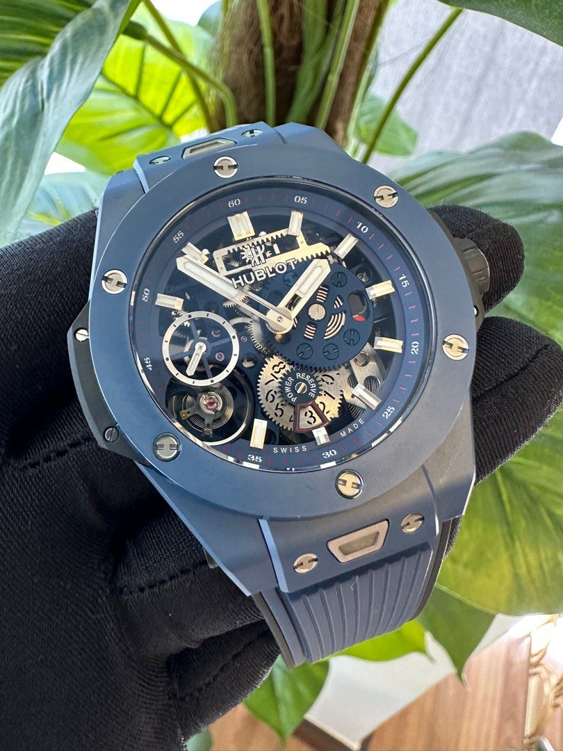 Hublot meca 10 ceramic blue online