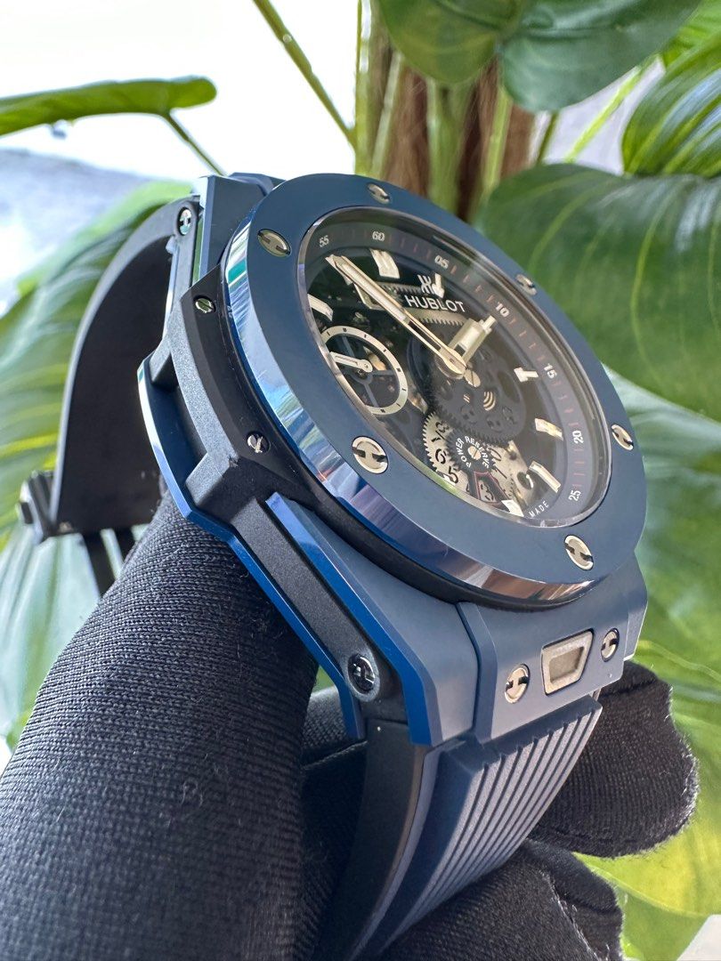 Hublot big bang meca store 10 blue ceramic price