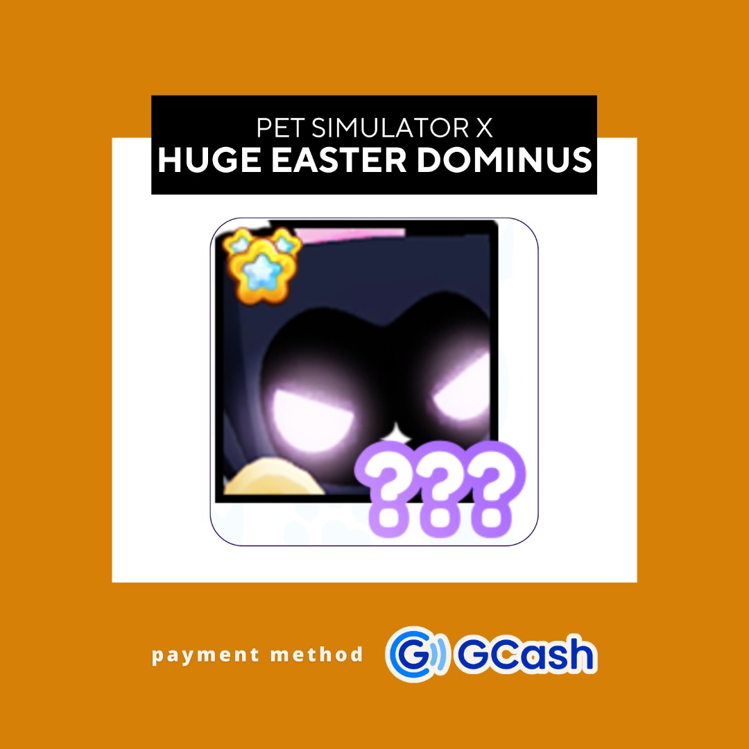 Huge Easter Dominus in Pet Simulator X, Hobbies & Toys, Toys & Games on
