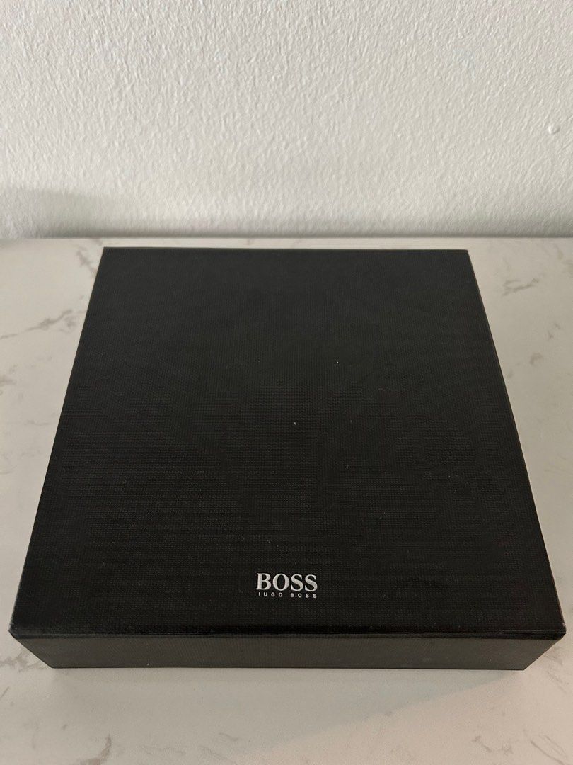 hugo boss black leather belt